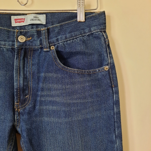 Levi's 505 Straight Fit Jeans - Picture 4 of 16